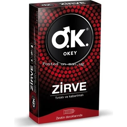 Okey Ribbed And Dotted condoms.10-Pc