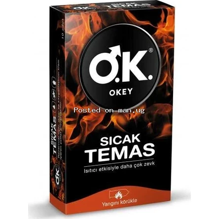 Okey Warming Effect Condoms.10-Pc