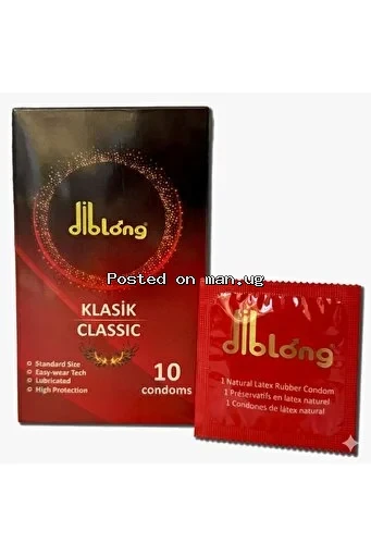 Diblong classic condom.10-pc