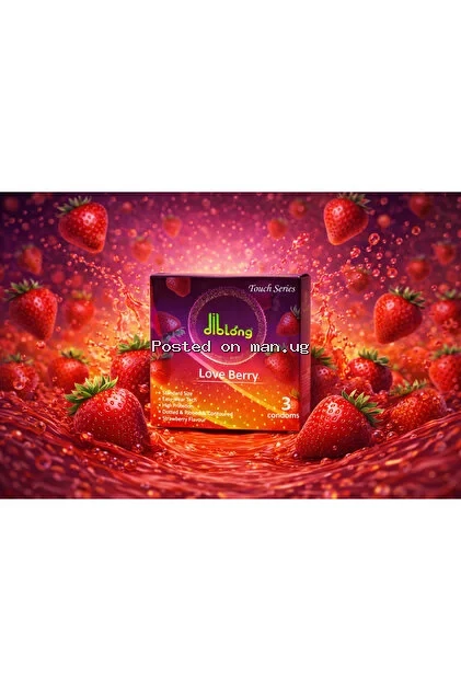 Diblong Love Berry Condom.3-pc