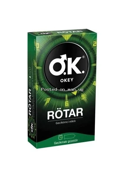 Okey Rotar Delay condom.10-Pc